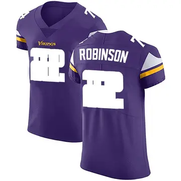 Men's Cam Robinson Minnesota Vikings Elite Purple Team Color Vapor Untouchable Jersey