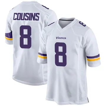 white kirk cousins jersey