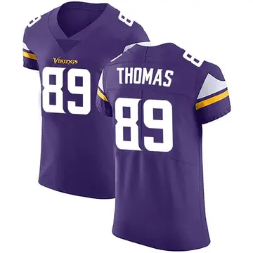 Men's Thayer Thomas Minnesota Vikings Elite Purple Team Color Vapor Untouchable Jersey