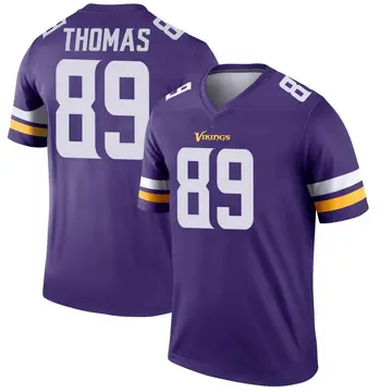 Men's Thayer Thomas Minnesota Vikings Legend Purple Jersey