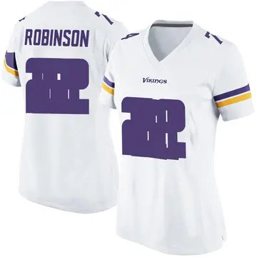 Women's Cam Robinson Minnesota Vikings Game White Jersey