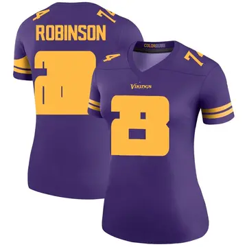 Women's Cam Robinson Minnesota Vikings Legend Purple Color Rush Jersey