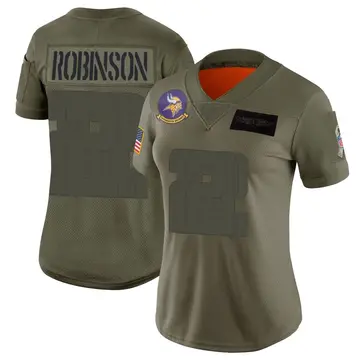 Women's Cam Robinson Minnesota Vikings Limited Camo 2019 Salute to Service Jersey