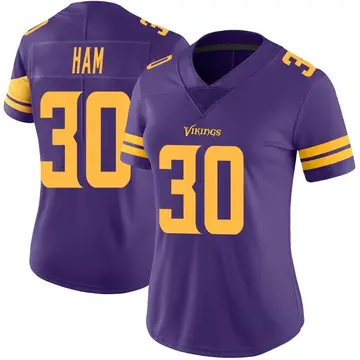 C.J. Ham Jersey, C.J. Ham Limited, Game, Legend Jersey - Vikings Store