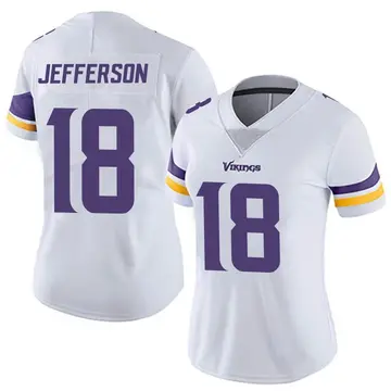 Justin Jefferson Minnesota Vikings White Vapor Elite Jersey - Stitched -  Nebgift