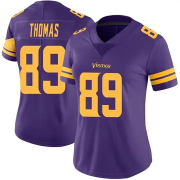 Women's Thayer Thomas Minnesota Vikings Limited Purple Color Rush Jersey