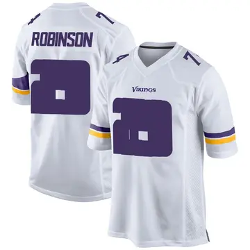 Youth Cam Robinson Minnesota Vikings Game White Jersey